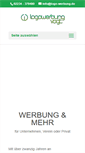 Mobile Screenshot of logo-werbung.de